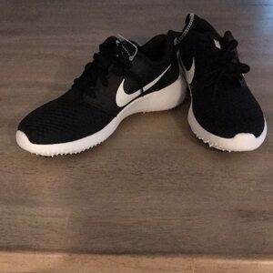 Nike Black and White Kids' athletic sneakers
